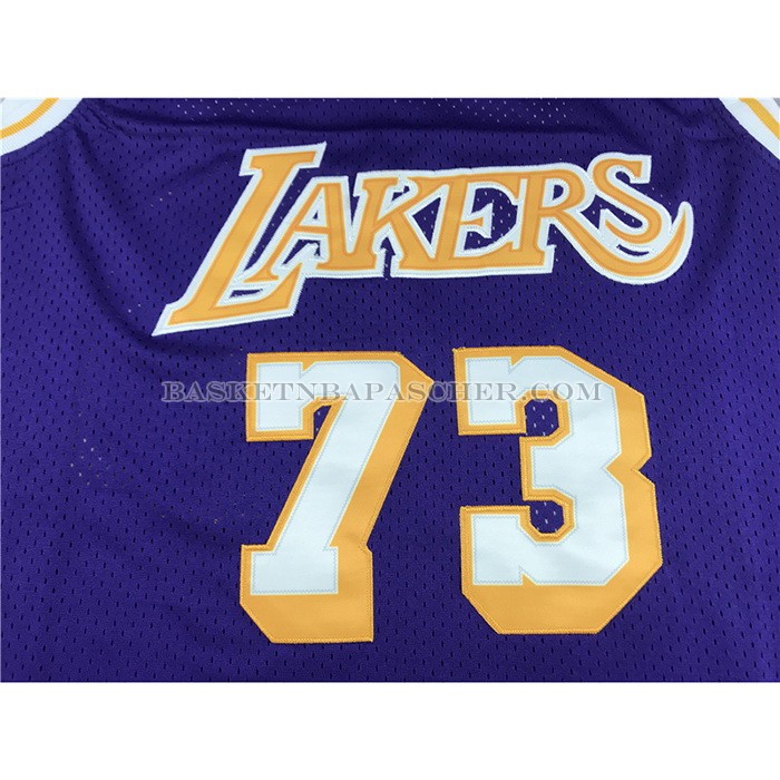Maillot Los Angeles Lakers Dennis Rodman Mitchell & Ness 1998-99 Volet